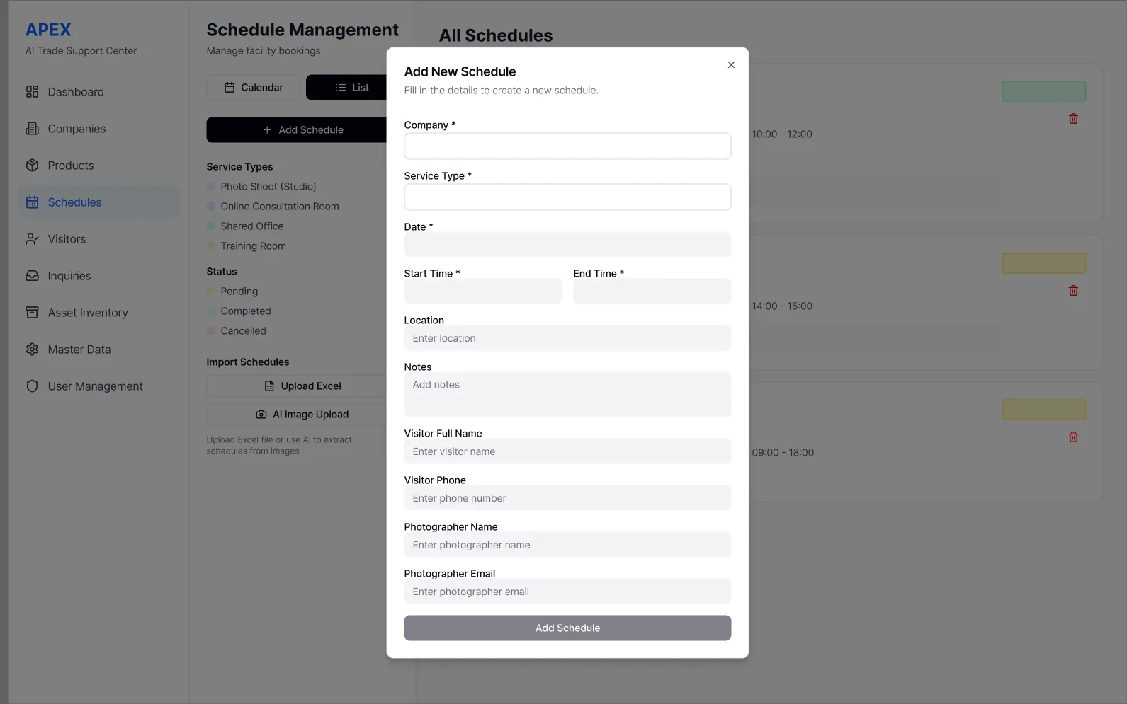 APEX — AI export platform (KOTRA AITC) — 6