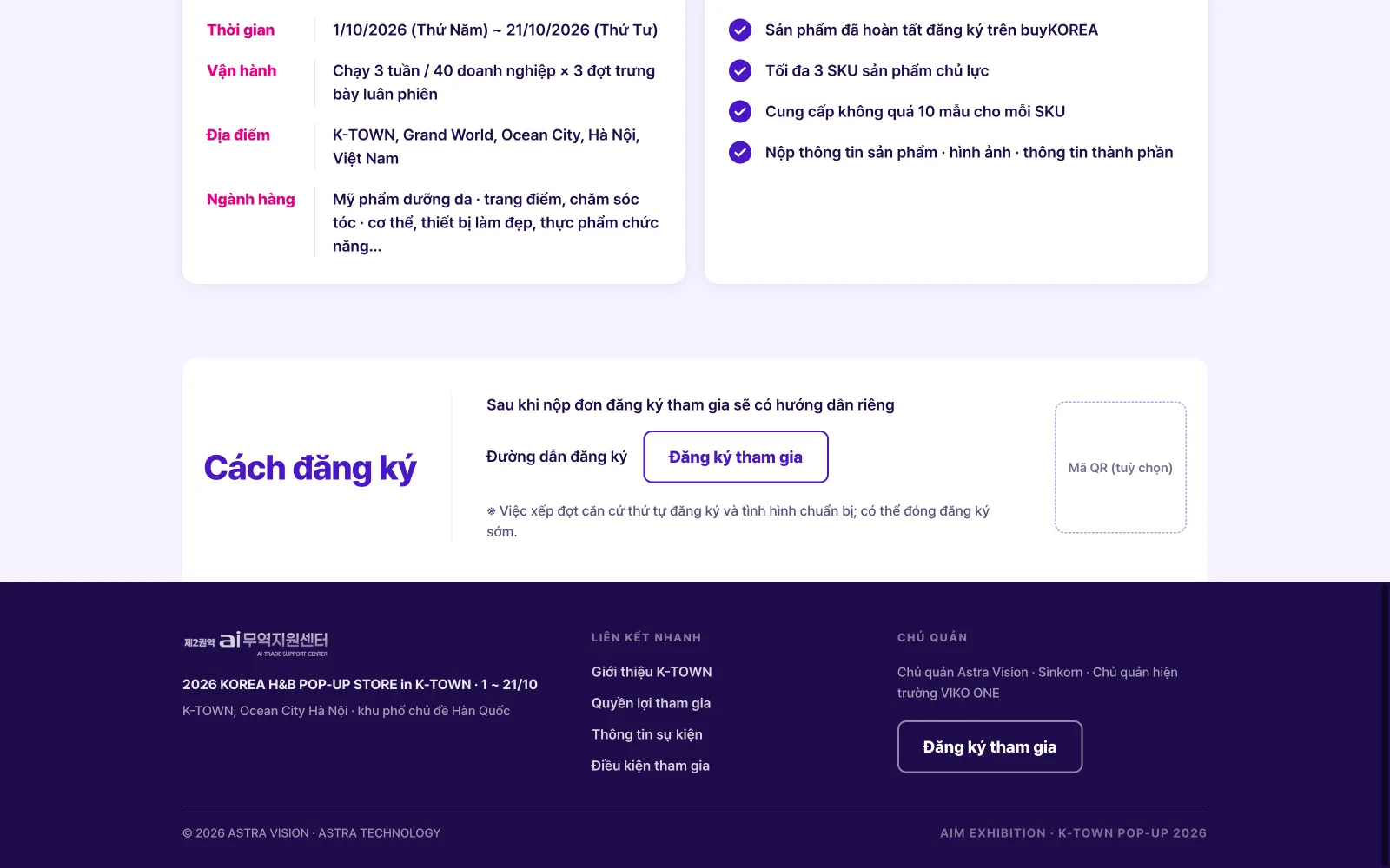 A Vietnamese strip and an honest footer