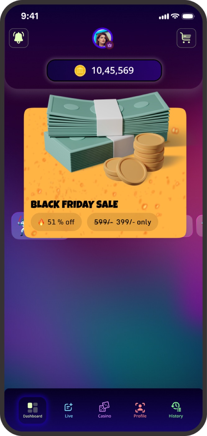 Mobile crypto-gaming app